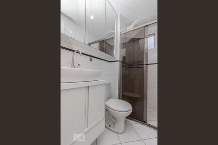 Banheiro de apartamento para alugar com 2 quartos, 50m² em Vila Firmiano Pinto, São Paulo