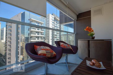 Studio para alugar com 34m², 1 quarto e 1 vagaVaranda Gourmet