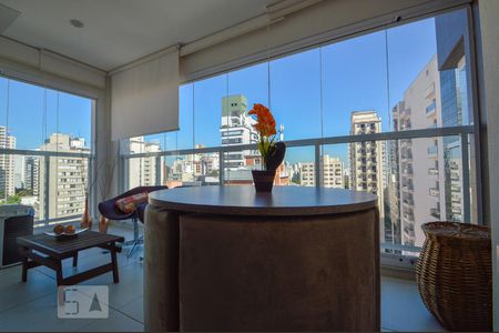 Studio para alugar com 34m², 1 quarto e 1 vagaVaranda Gourmet
