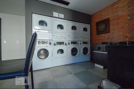 Studio para alugar com 34m², 1 quarto e 1 vagaLavanderia