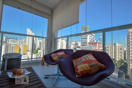 Studio para alugar com 34m², 1 quarto e 1 vagaVaranda Gourmet