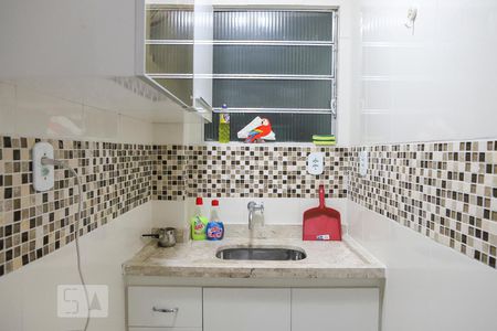 Cozinha de kitnet/studio para alugar com 1 quarto, 40m² em Bela Vista, São Paulo