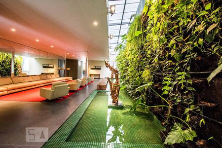 Studio para alugar com 34m², 1 quarto e 1 vagaÁrea Externa - Hall de Entrada