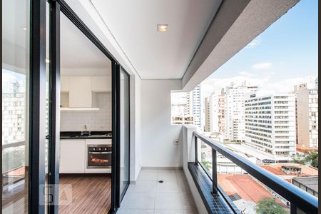 Apartamento para alugar com 34m², 1 quarto e 1 vagaVaranda