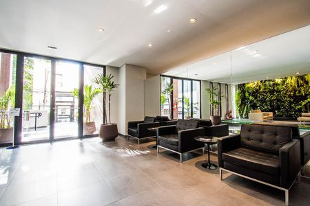 Apartamento para alugar com 34m², 1 quarto e 1 vagaÁrea Externa - Hall de Entrada
