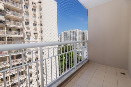 Varanda da sala de apartamento para alugar com 2 quartos, 70m² em Cachambi, Rio de Janeiro