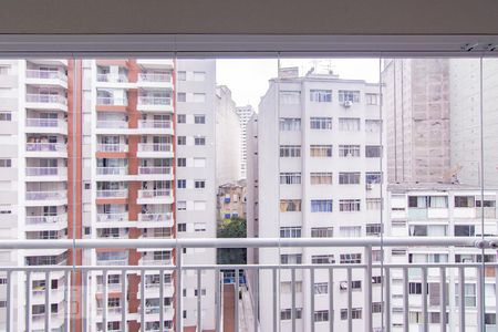 Vista da Varanda de kitnet/studio à venda com 1 quarto, 44m² em Centro, São Paulo