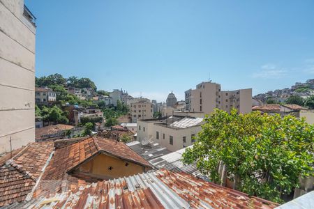 Vista do terraço de kitnet/studio para alugar com 1 quarto, 45m² em Santa Teresa, Rio de Janeiro