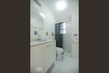 Banheiro Social  de apartamento para alugar com 2 quartos, 75m² em Jardim da Fonte, Jundiaí