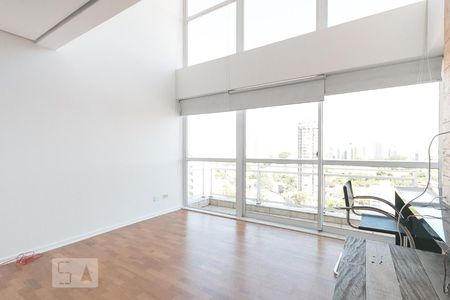 Apartamento para alugar com 55m², 1 quarto e 2 vagasSala