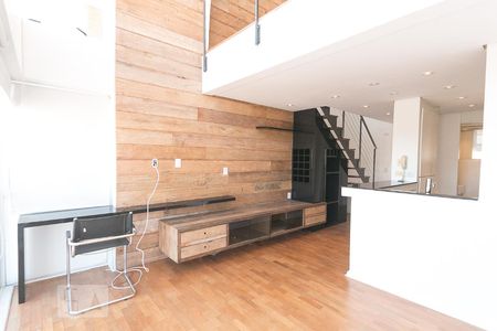 Apartamento para alugar com 55m², 1 quarto e 2 vagasSala