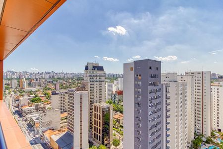 Varanda de kitnet/studio para alugar com 1 quarto, 39m² em Vila Nova Conceição, São Paulo