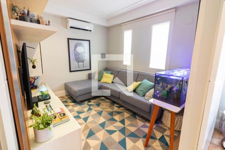 Sala 1 de apartamento para alugar com 2 quartos, 60m² em Cidade Monções, São Paulo