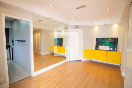 Sala de apartamento para alugar com 1 quarto, 60m² em Cidade Monções, São Paulo