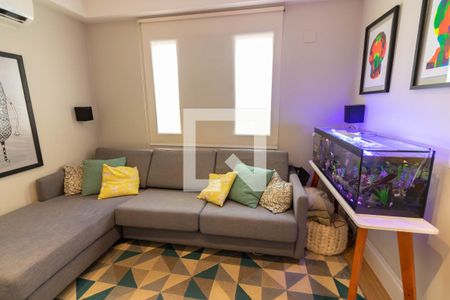 Sala 1 de apartamento para alugar com 2 quartos, 60m² em Cidade Monções, São Paulo