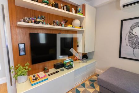 Sala 1 de apartamento para alugar com 2 quartos, 60m² em Cidade Monções, São Paulo