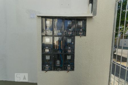 Studio para alugar com 26m², 1 quarto e sem vagaDetalhe da garagem