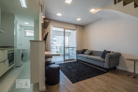 Apartamento à venda com 63m², 1 quarto e 2 vagasSala