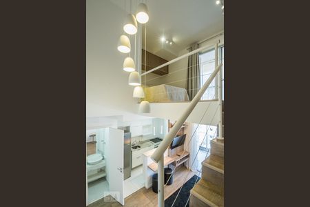 Apartamento à venda com 63m², 1 quarto e 2 vagasDetalhe Lustre 