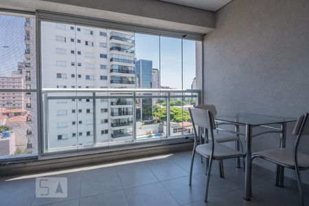 Apartamento à venda com 63m², 1 quarto e 2 vagasVaranda