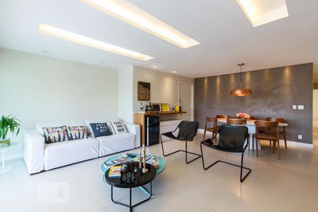 Sala de apartamento para alugar com 3 quartos, 145m² em Barra da Tijuca, Rio de Janeiro