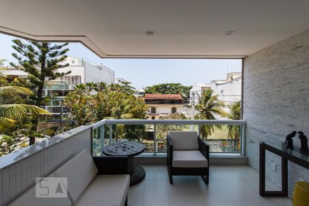 Vista Sala de apartamento para alugar com 3 quartos, 145m² em Barra da Tijuca, Rio de Janeiro