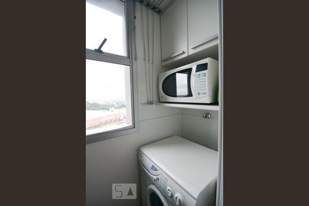 Área serviço de apartamento à venda com 1 quarto, 71m² em Belvedere, Belo Horizonte