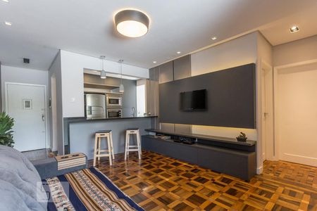Sala de apartamento à venda com 2 quartos, 76m² em Azenha, Porto Alegre