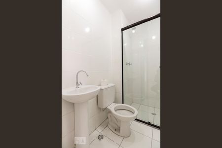 Banheiro  de apartamento à venda com 1 quarto, 35m² em Jardim Ibitirama, São Paulo