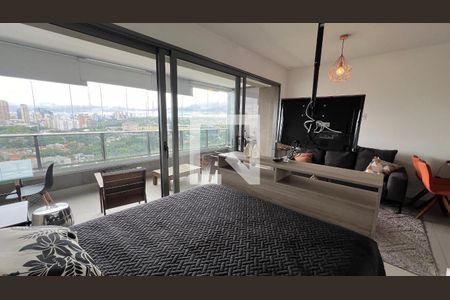 Studio para alugar com 42m², 1 quarto e 1 vaga Studio para alugar com 42m², 1 quarto e 1 vagaQuarto