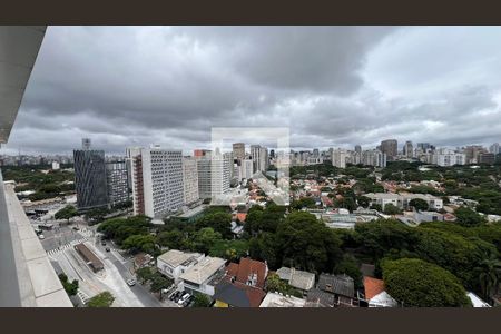 Studio para alugar com 42m², 1 quarto e 1 vaga Studio para alugar com 42m², 1 quarto e 1 vagaVista da Varanda