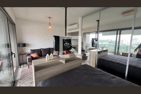 Studio para alugar com 42m², 1 quarto e 1 vaga Studio para alugar com 42m², 1 quarto e 1 vagaQuarto