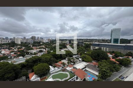 Studio para alugar com 42m², 1 quarto e 1 vaga Studio para alugar com 42m², 1 quarto e 1 vagaVista da Varanda