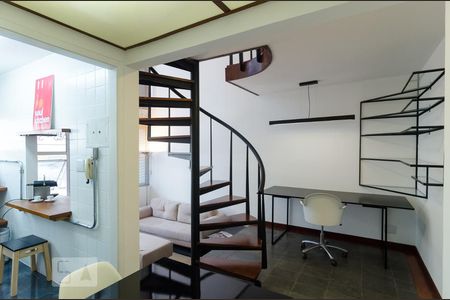 Sala de apartamento para alugar com 1 quarto, 50m² em Vila Clementino, São Paulo