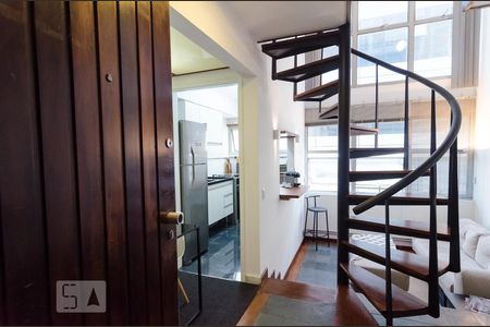 Sala de apartamento para alugar com 1 quarto, 50m² em Vila Clementino, São Paulo