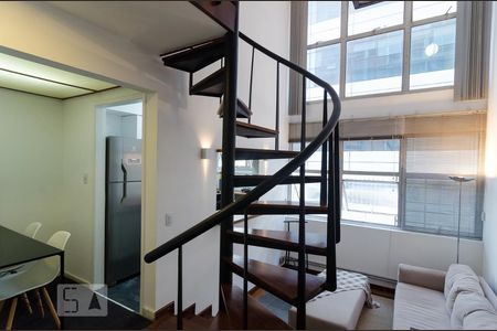 Sala de apartamento para alugar com 1 quarto, 50m² em Vila Clementino, São Paulo