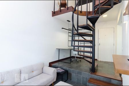 Sala de apartamento para alugar com 1 quarto, 50m² em Vila Clementino, São Paulo