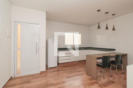 Studio - Sala de kitnet/studio para alugar com 1 quarto, 33m² em Cerâmica, São Caetano do Sul