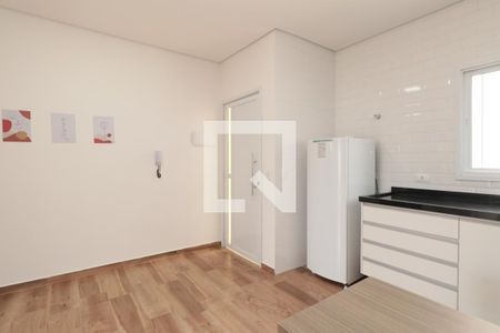 Studio - Sala de kitnet/studio para alugar com 1 quarto, 33m² em Cerâmica, São Caetano do Sul