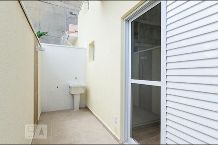Área de Serviço de kitnet/studio para alugar com 1 quarto, 40m² em Cerâmica, São Caetano do Sul