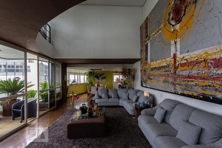 Sala de apartamento à venda com 4 quartos, 600m² em Vila Suzana, São Paulo