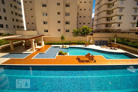 Área comum - Piscina de apartamento para alugar com 1 quarto, 48m² em Cambuí, Campinas