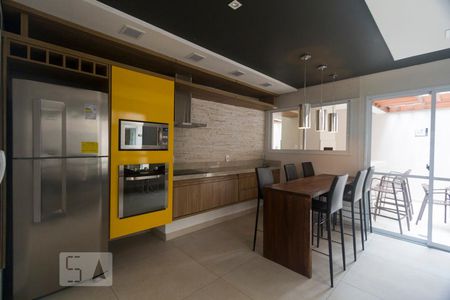 Studio para alugar com 39m², 1 quarto e 1 vagaSalão de festas / Espaço gourmet
