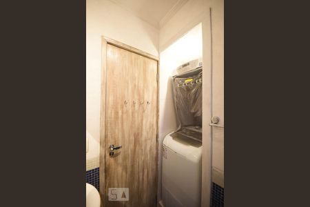 Studio para alugar com 30m², 1 quarto e sem vagaDetalhe do banheiro suíte 