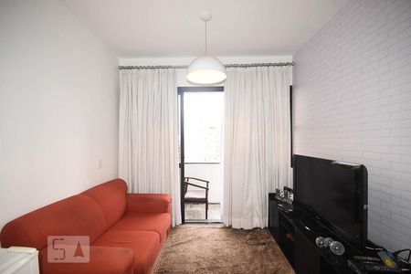 Sala de tv
 de apartamento para alugar com 1 quarto, 35m² em Paraíso do Morumbi, São Paulo