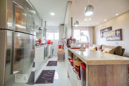 cozinha de apartamento para alugar com 2 quartos, 48m² em Quinta da Paineira, São Paulo