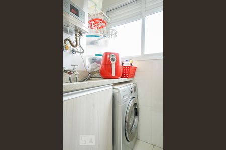 detalhe área de serviço de apartamento para alugar com 2 quartos, 48m² em Quinta da Paineira, São Paulo