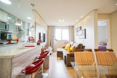 sala de apartamento para alugar com 2 quartos, 48m² em Quinta da Paineira, São Paulo