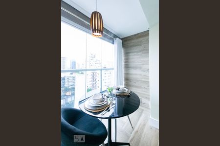 Varanda de kitnet/studio à venda com 1 quarto, 25m² em Vila Olímpia, São Paulo