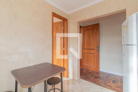 Cozinha de kitnet/studio à venda com 1 quarto, 27m² em Menino Deus, Porto Alegre